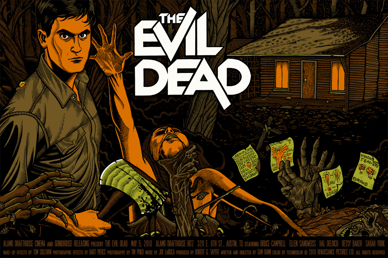 The Evil Dead by Florian Bertmer The Evil Dead by Florian Bertmer