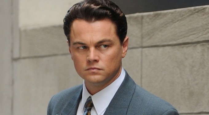 Leonardo DiCaprio in The Wolf of Wall Street